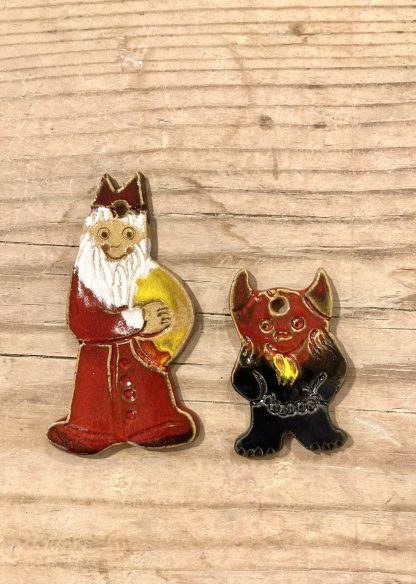 Nikolo & Krampus Anhänger